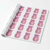 gift wrapping paper cadeaupapier (Uitgerold)