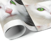 Gift Wrapping Paper "Green Eyes" Cadeaupapier (Rol Hoek)