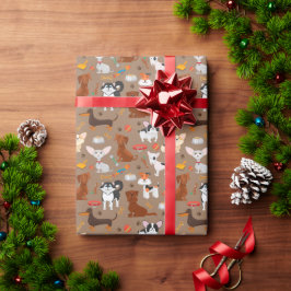 Gift Wrapping Paper (Liberty Dog Designer) - Gifte Cadeaupapier
