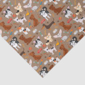 Gift Wrapping Paper (Liberty Dog Designer) - Gifte Tissuepapier (Detail)