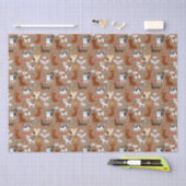 Gift Wrapping Paper (Liberty Dog Designer) - Gifte Tissuepapier (Craft)