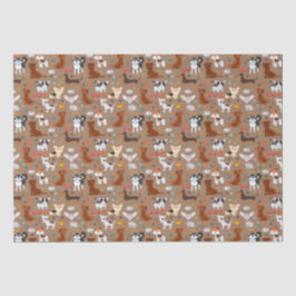 Gift Wrapping Paper (Liberty Dog Designer) - Gifte Tissuepapier