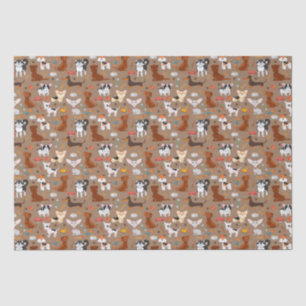 Gift Wrapping Paper (Liberty Dog Designer) - Gifte Tissuepapier