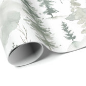 Gift Wrapping Paper Rustic Forest Mountain Cabin Cadeaupapier (Rol Hoek)