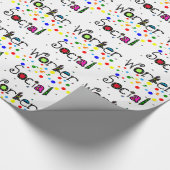 Gift Wrapping Paper voor maatschappelijk werkers Cadeaupapier (Hoek)