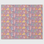 Gift Wrapping Papier met stijlvolle kleuren - Kute (Vlak)