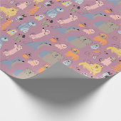 Gift Wrapping Papier met stijlvolle kleuren - Kute (Hoek)