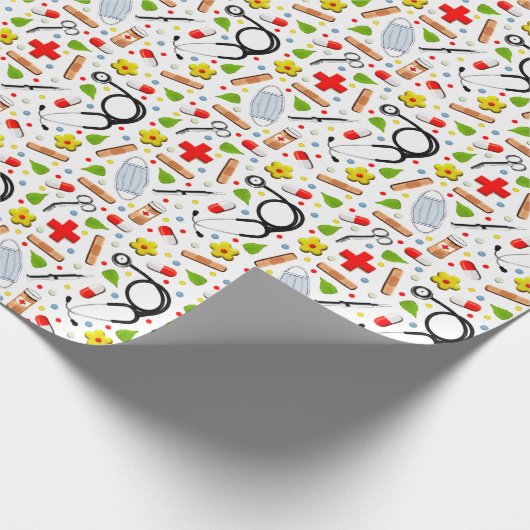 Gift Wrapping papier voor gezondheidszorg (Hoek)