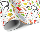Gift Wrapping papier voor gezondheidszorg (Rol Hoek)