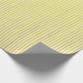 GIFT WRAPPING PAPIERCHARTREUSE TAN FADED STRIPE CADEAUPAPIER (Hoek)
