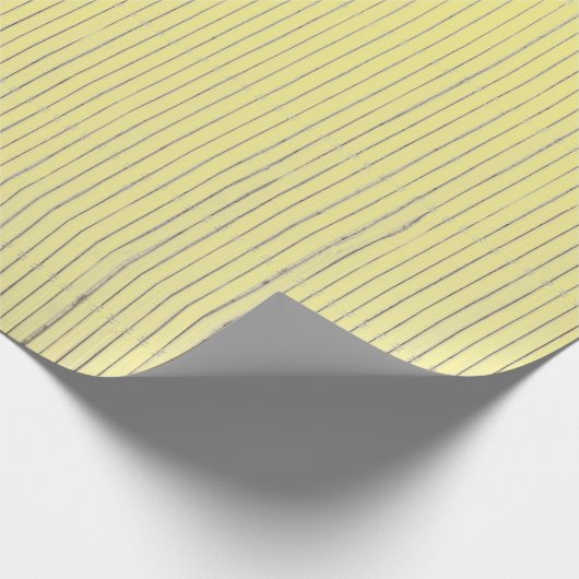 GIFT WRAPPING PAPIERCHARTREUSE TAN FADED STRIPE CADEAUPAPIER (Hoek)