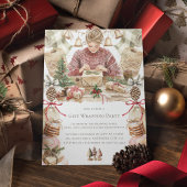 Gift Wrapping Party Kerstmis Kaart