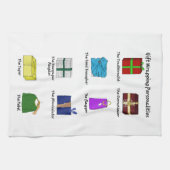 Gift Wrapping Personalities Theedoek (Horizontaal)