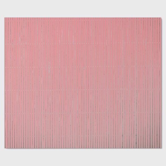 GIFT WRAPPING PINK EN GRAY FADED STRIPES CADEAUPAPIER (Vlak)