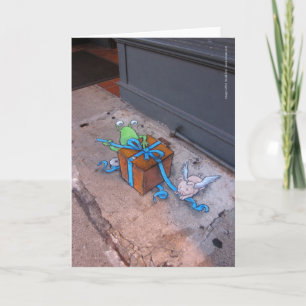 Gift-wrapping Sluggo Feestdagen Kaart