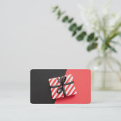 Gift Wrapping Visitekaartje (Staand voorkant)