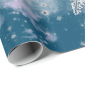 GIFT WRAPPING WILSON BENTLEY SNOWFLAKS IN CLOUDS CADEAUPAPIER (Rol Hoek)