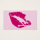 giftcard voor lippen visitekaartje (Achterkant)
