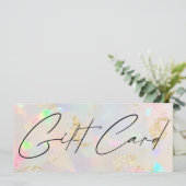 giftcertificaat voor opaalsteen (Staand voorkant)