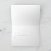 Gifted Cartoon Folded Wenskaart Kaart (Binnen)