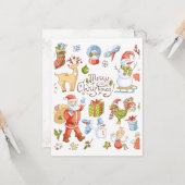 gifted colors 2 kaart (Voorkant / Achterkant in situ)