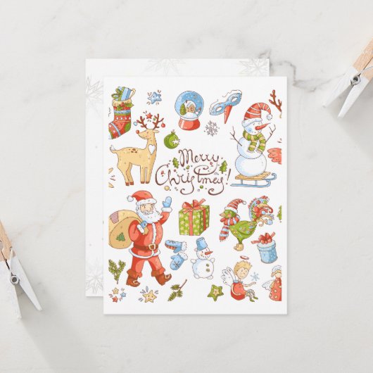 gifted colors 2 kaart (Voorkant / Achterkant in situ)