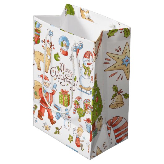 Gifted Colors 2 Medium Cadeauzakje (Voorkant Gekanteld)