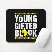 Gifted Young Black Dashiki African Pride History M Muismat (Met muis)