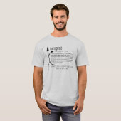 Giften ADHD-volwassenen - Tangent Definition T-shirt (Voorkant volledig)