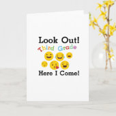 Giften Emoji van de Rang van het hallo Derde de Kaart (Gele Bloem)