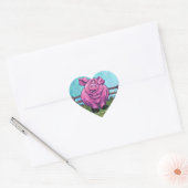 Giften en Accessoires Hart Sticker (Envelop)