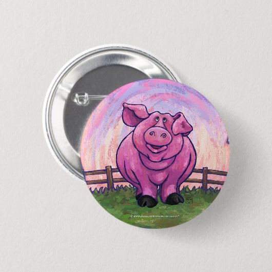 Giften en Accessoires Ronde Button 5,7 Cm (Voorkant /achterkant)