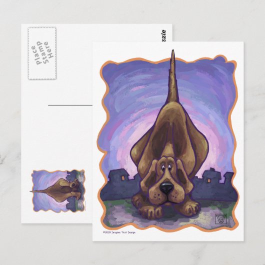 Giften en Accessoires voor honden Briefkaart (Voorkant / Achterkant)