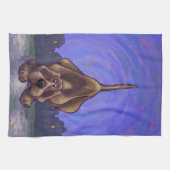 Giften en Accessoires voor honden Theedoek (Horizontaal)