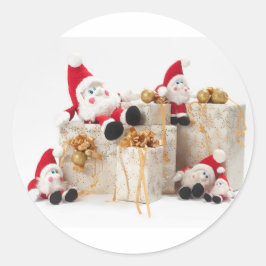 Giften en gnomen ronde sticker