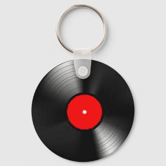 giften en producten voor het "Vinylrecord" Sleutelhanger