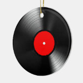 giften en producten voor "Vinylrecord" Keramisch Ornament (Links)