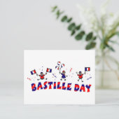 Giften en T - shirts van de Bastille Day Briefkaart (Staand voorkant)