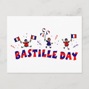 Giften en T - shirts van de Bastille Day Briefkaart