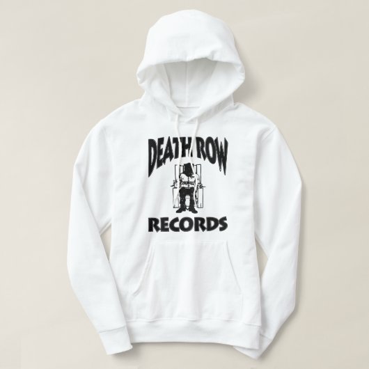 Giften for Women Death Row Records Retro  Hoodie (Design voorkant)