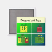 Giften in vlokjes magneet (Voorkant / Achterkant)