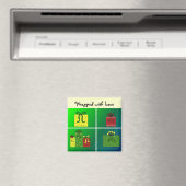 Giften in vlokjes magneet (Insitu (Vaatwasser))