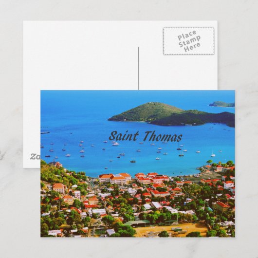 Giften van de Caraïben Briefkaart (Voorkant / Achterkant)