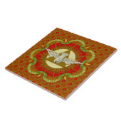 Giften van de Heilige Geest (BK 026) keramische te Tegeltje (Zijkant)