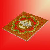 Giften van de Heilige Geest (BK 026) keramische te Tegeltje