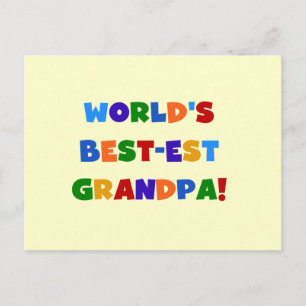 Giften van de Kleuren van de Opa van het Briefkaart