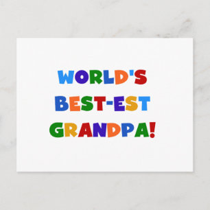 Giften van de Kleuren van de Opa van het Briefkaart