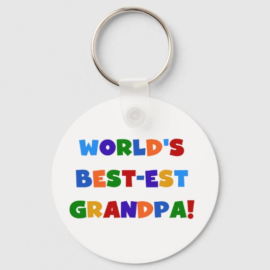 Giften van de Kleuren van de Opa van het Sleutelhanger (Voorkant)