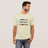 Giften van de Kleuren van de Opa van het T-shirt (Voorkant volledig)
