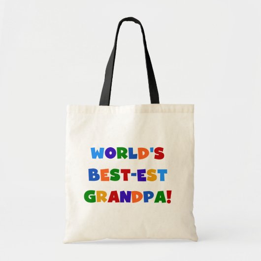 Giften van de Kleuren van de Opa van het Tote Bag (Voorkant)